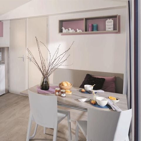 Stacaravan 5 personen - Loggia Privilège 26 m² (2bed - 4/5 pers) + TV + LV