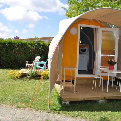 CANVAS AND WOOD TENT 2 people - Coco Sweet 11 m² (1 bed - 2 pers) WITHOUT TV