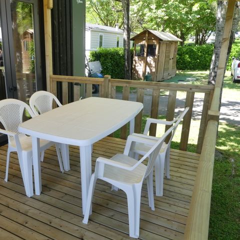 MOBILHOME 4 personnes - Cosy Home Flower 29m² (2ch - 4 pers) + TV + LV