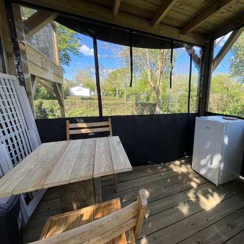 HÉBERGEMENT INSOLITE 2 personnes - NOUVEAUTE // D’Tente DKbane 12m² INSOLITE  - 1 chambre + terrasse (sans sanitaires)