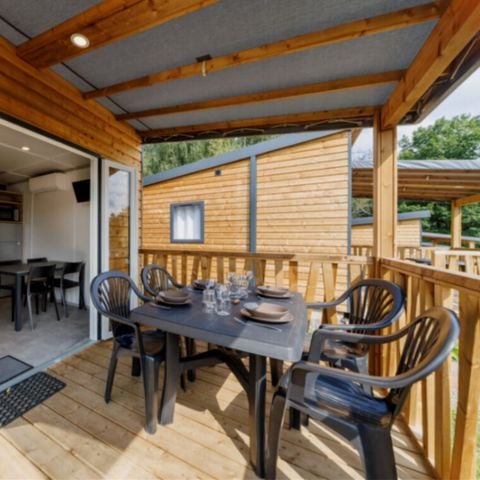 Stacaravan 4 personen - Cottage Premium 1bed 4 personen Aankomst zaterdag