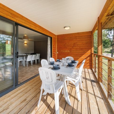 Stacaravan 6 personen - Cottage Premium 3ch 6 personen Aankomst zondag