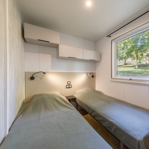 Stacaravan 4 personen - Premium 2 slaapkamers 4 personen+CLIM