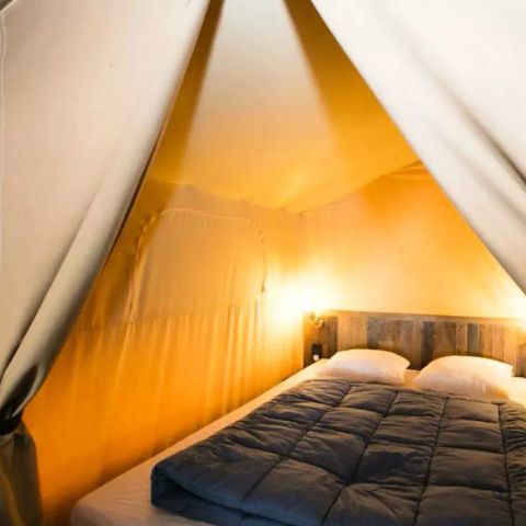 TENDA IN TELA E LEGNO 5 persone - Premium Lodge 3 camere 5 persone