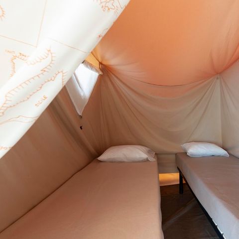 Tent 4 personen - Lodge Canada 2bed 4p zonder badkamer