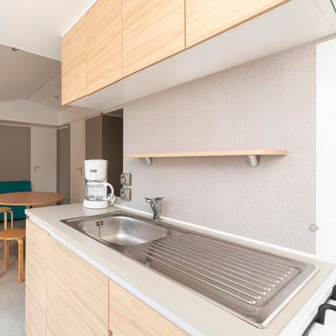 Stacaravan 6 personen - Stacaravan Confort+ 3bed 7p aankomst zaterdag