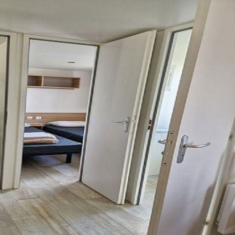 Stacaravan 6 personen - Klassieke stacaravan 3 slaapkamers 6 personen