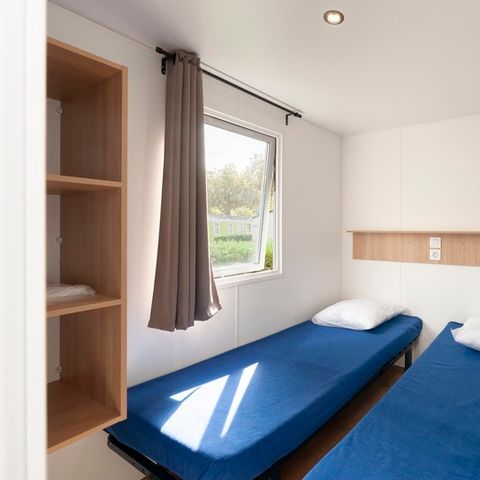 Stacaravan 4 personen - Confort+ 2 slaapkamers 4 personen