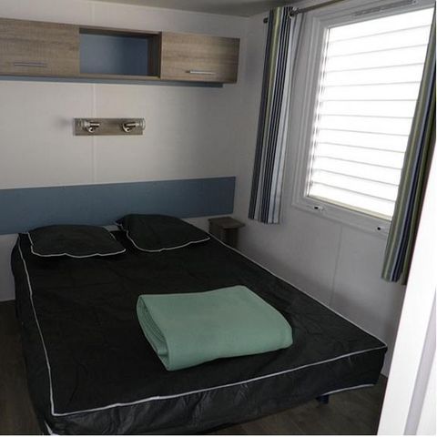 Stacaravan 6 personen - Comfort (vijverzijde)