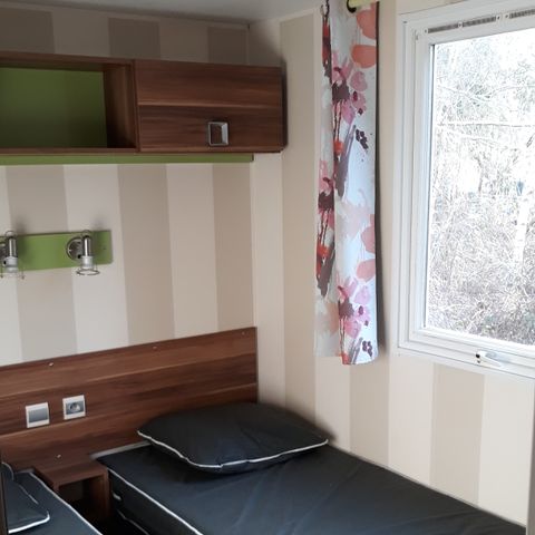 Stacaravan 6 personen - Premium 35m² Côté Etang - 3 kamers