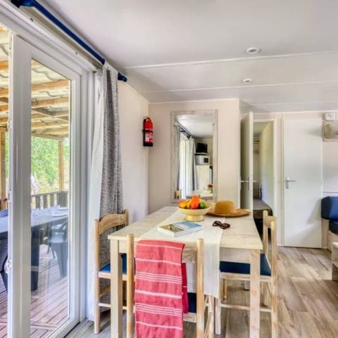 Stacaravan 8 personen - Premium 4 Kamers 8 Personen Côté Etang