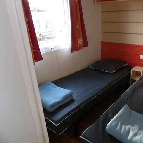 Stacaravan 6 personen - Comfort (campingzijde)