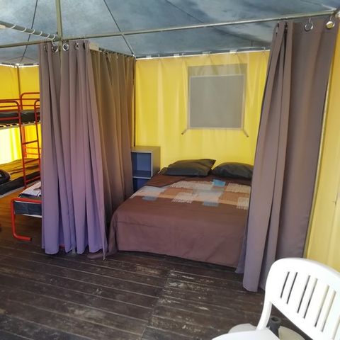 BUNGALOW TOILÉ 5 personnes - Sans sanitaires