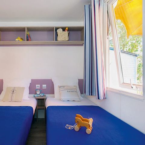 MOBILHEIM 4 Personen - Mobilheim | Classic XL | 2 Zi. | 4 Pers. | Nicht überdachte Hochterrasse