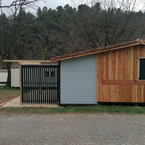 CHALET 5 personnes - climatisé avec télé et lave vaisselle