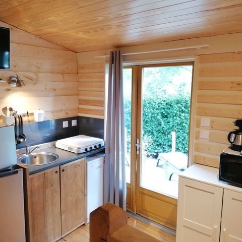 CHALET 5 people - air-conditioned with TV and dishwasher