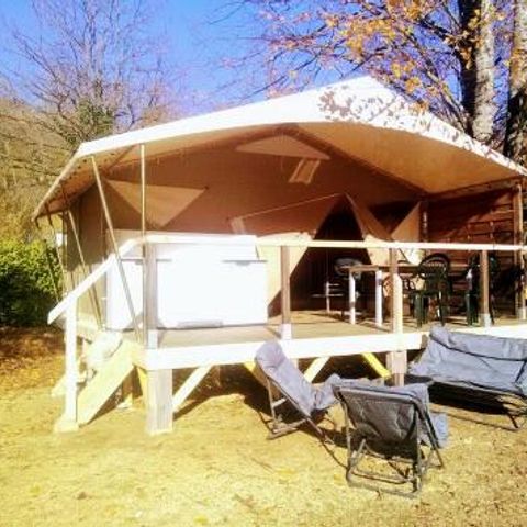 BUNGALOW TOILÉ 5 personnes - PETIT LODGE sans sanitaires