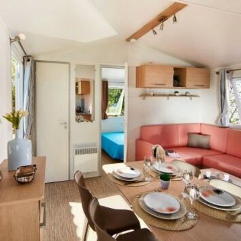 MOBILHOME 7 personnes - Cottage Confort 3 Pièces 5/7 Personnes + TV