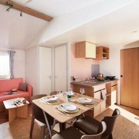 MOBILHOME 7 personas - Cottage Confort 3 Habitaciones 5/7 Personas + TV