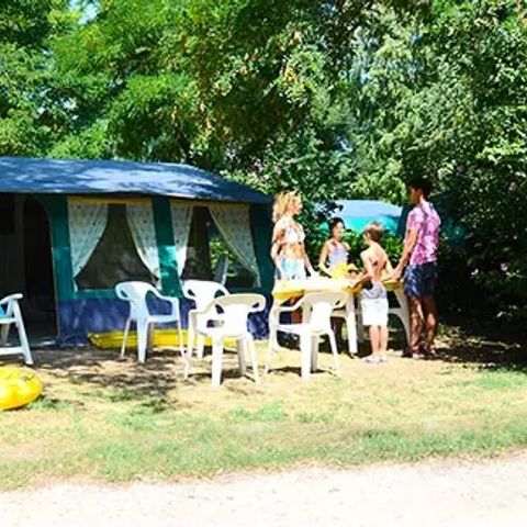 TENTE 4 personnes - Tente Authentique 3 Pièces 4 Sans Sanitaire