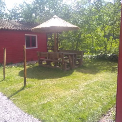 Chalet 4 personen - 4-persoons cottage met airconditioning