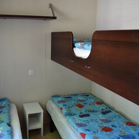 Stacaravan 5 personen - Grand Confort 3 kamers 5 personen Airconditioning + TV