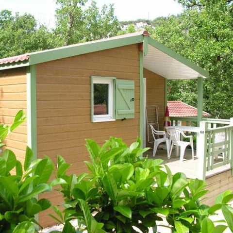 Stacaravan 6 personen - 4/6 Comfort met terras + Airconditioning + TV 40m².