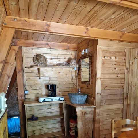 CHALET 4 personnes - CABANE DAVY CROCKETT