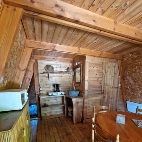 CHALET 4 personnes - CABANE DAVY CROCKETT