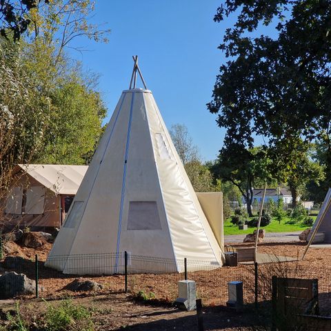 UNIEKE ACCOMMODATIE 4 personen - TIPI ZONDER SANITAIR