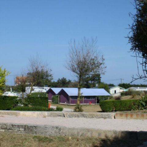 TIENDA DE LONA Y MADERA 4 personas - CARPA DE BAÑO PREMIUM (sin instalaciones sanitarias)