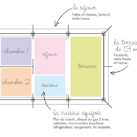 TIENDA DE LONA Y MADERA 4 personas - CARPA DE BAÑO PREMIUM (sin instalaciones sanitarias)