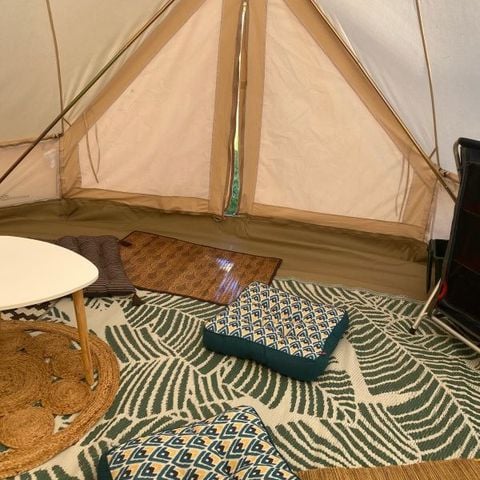 TENT 4 people - Louisiane tent - shared sanitary facilities