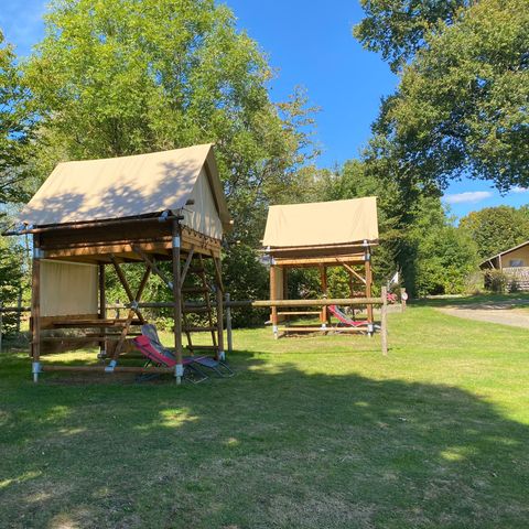 TENTE 2 personnes - Tente Bivouac - sanitaires communs