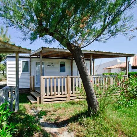 MOBILHEIM 6 Personen - Cottage Confort "Camargue" 29m² 3Sch 4/6 Pers.