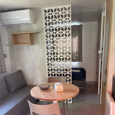 MOBILHEIM 2 Personen - 21m² Premium 1 Schlafzimmer + TV + Klimaanlage
