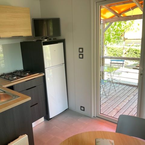 MOBILHEIM 2 Personen - 21m² Premium 1 Schlafzimmer + TV + Klimaanlage