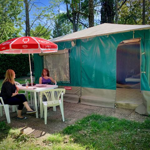 BUNGALOWZELT 4 Personen - (Ohne Sanitär)