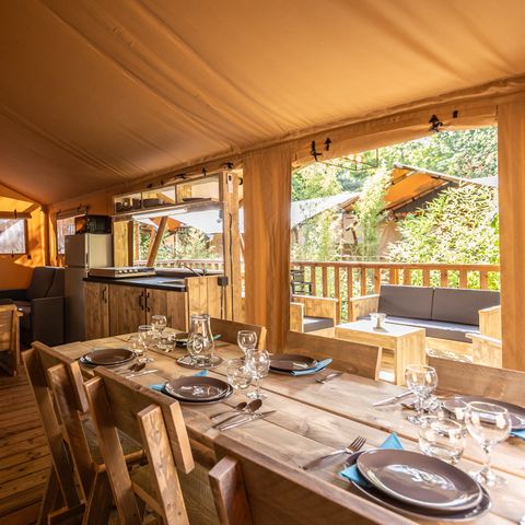 UNIEKE ACCOMMODATIE 7 personen - Chalet luxe SPA 7pers