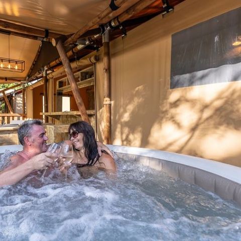 UNIEKE ACCOMMODATIE 7 personen - Chalet luxe SPA 7pers