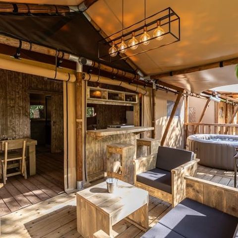 HÉBERGEMENT INSOLITE 7 personnes - Chalet luxury SPA 7pers