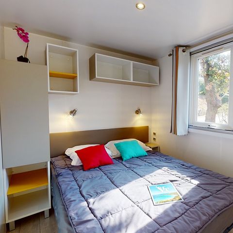 Stacaravan 4 personen - Mediterraan - 24m² - 2 kamers