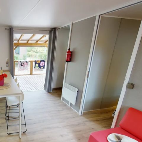 Stacaravan 6 personen - Riviera- 33m² - 3 kamers 1/6 pers