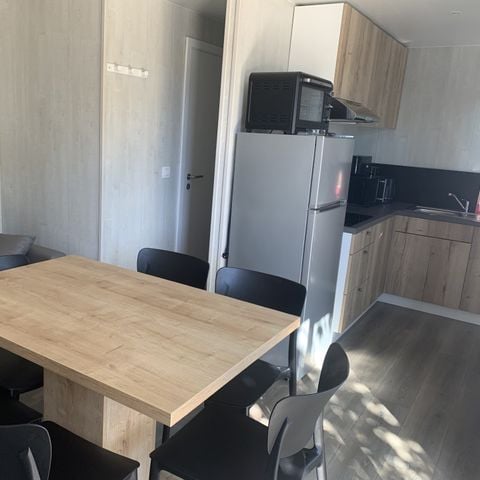 Stacaravan 6 personen - MOBIWOOD 39 - 3 Slaapkamers