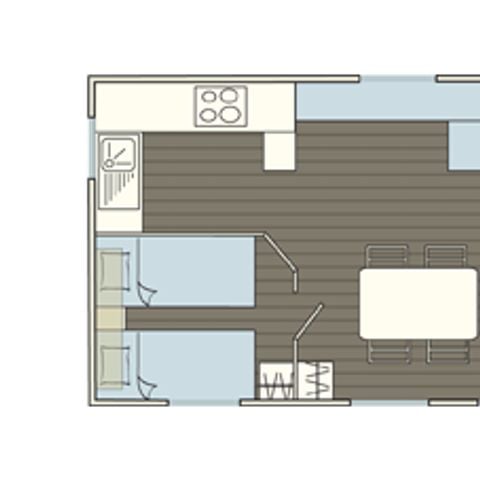 MOBILHOME 4 personas - MH2 SAVANAH 31 m