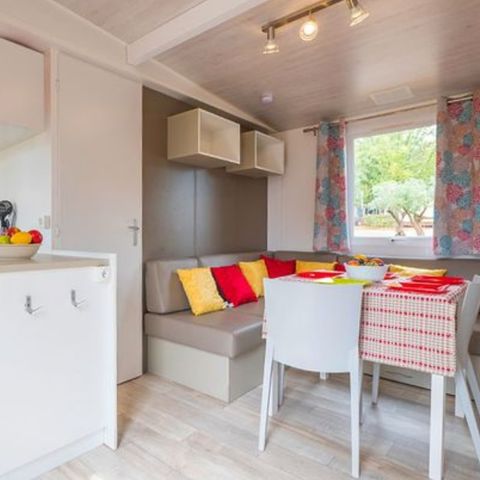 MOBILHOME 6 personnes - Mobil-home | Comfort | 3 Ch. | 6 Pers. | Terrasse surélevée | Clim.