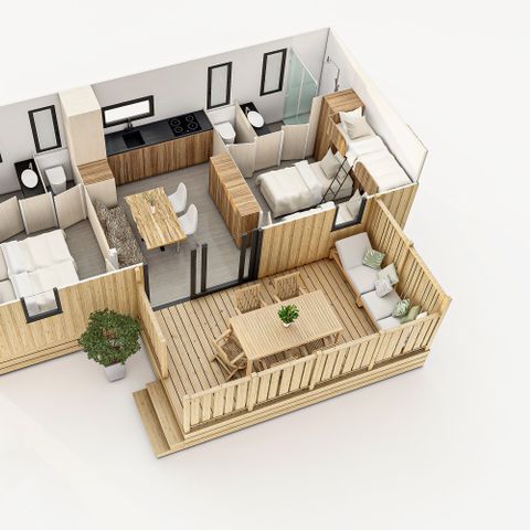 MOBILHOME 5 personas - Casa móvil SunLodge Babul (¡Nueva 2025!)