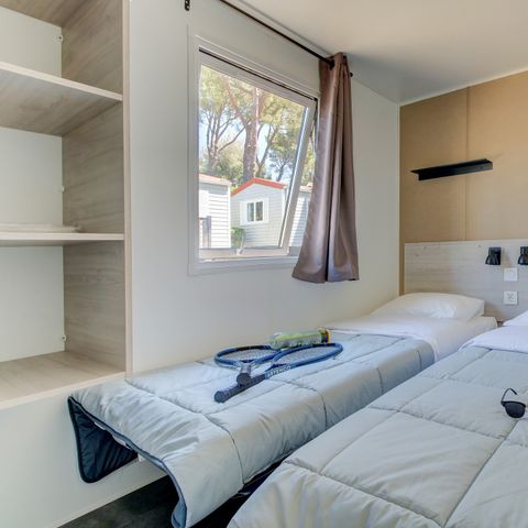 CASA MOBILE 6 persone - Casa mobile | Comfort | 3 Camere da letto | 6 Persone | Terrazza rialzata | Aria condizionata