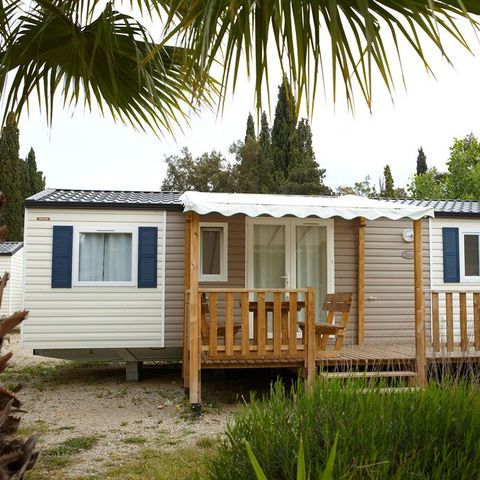 MOBILE HOME 6 people - Standard Mobile Home 35m² 3 bedrooms + Terrace + TV