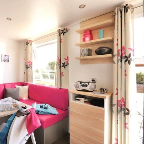 MOBILE HOME 3 people - Confort 18m² 1 bedroom + semi-covered terrace